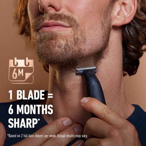King C. Gillette All-in-one Styler with CenterCut Technology for Ultimate Efficacy & Closeness, Cordless Design, and Easy, Fast Grooming