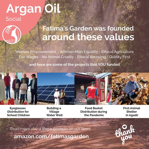 Fatima's Garden Argan & Lavender Oil - Soothing Moisturizer, 100ml