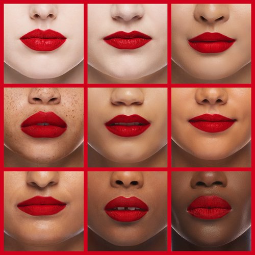 MAC Matte Lipstick Red Rock 0.1 OZ, 1 Count (Pack of 1)