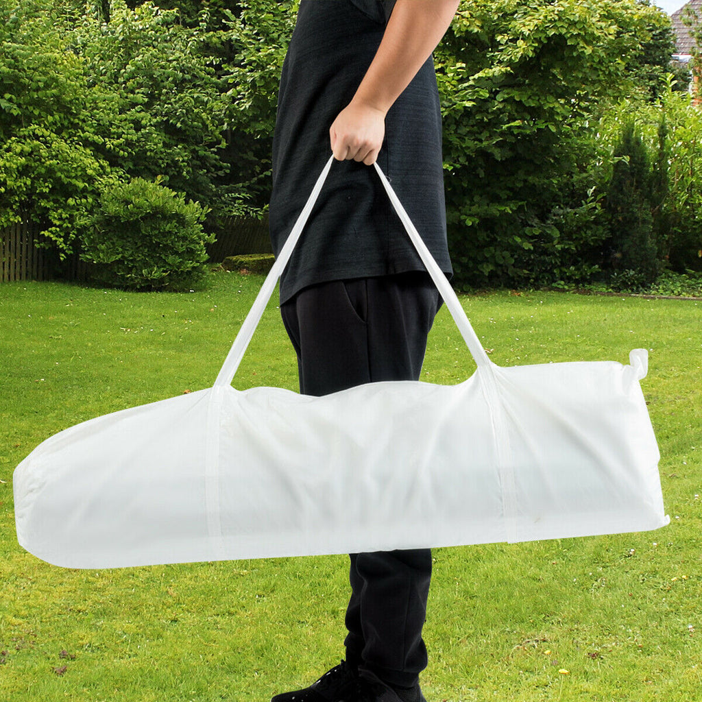 10 x 20 Feet Outdoor Canopy Tent with 4 Sidewalls & Carry Bag