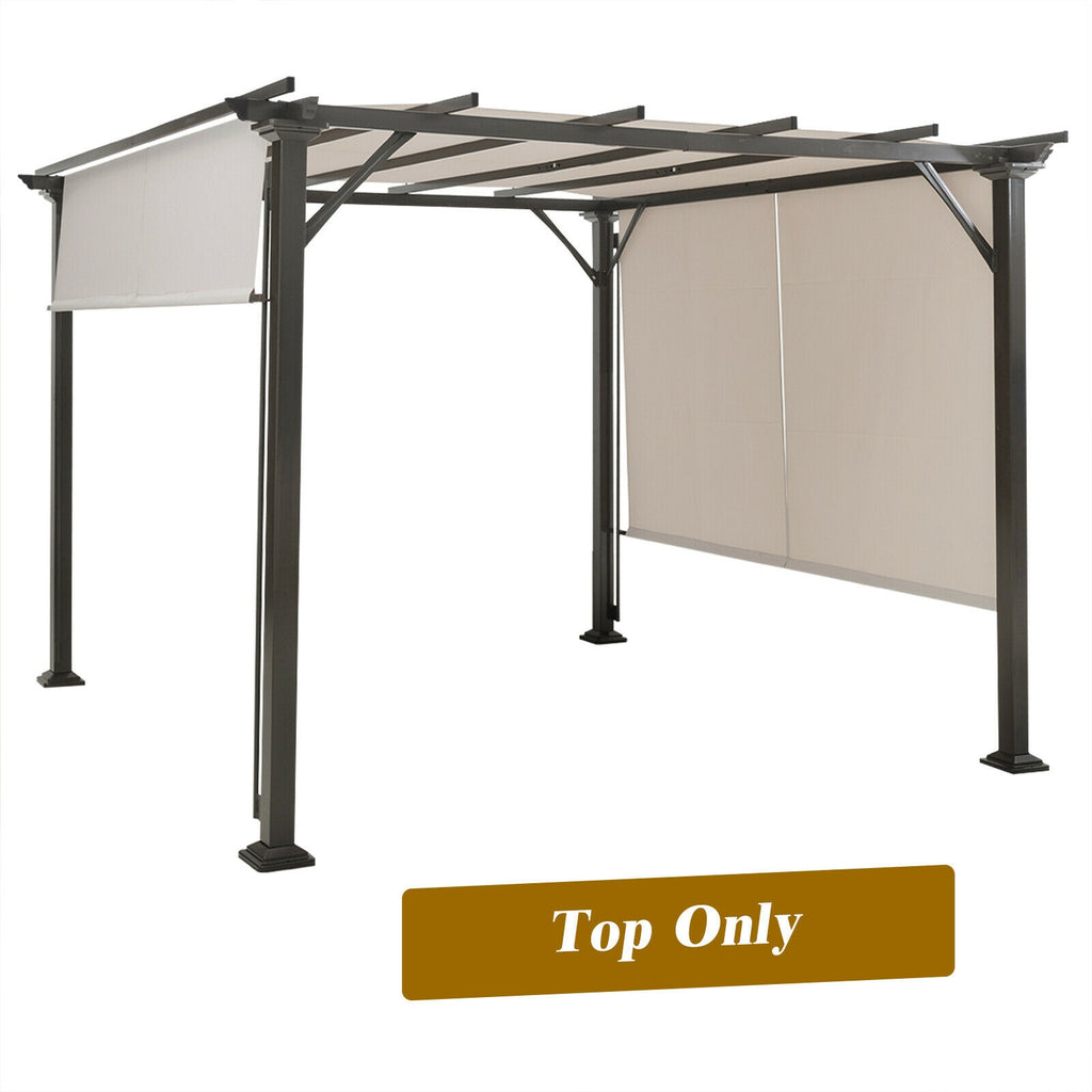 16' x 4' Canopy Replacement Cover for Pergola - Beige