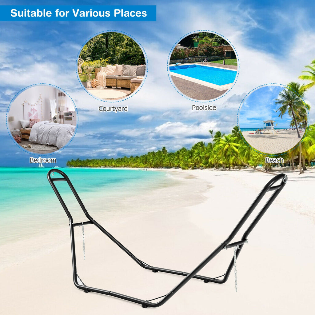 Indoor and Outdoor Hammock Frame Heavy Steel Hanging Hooks