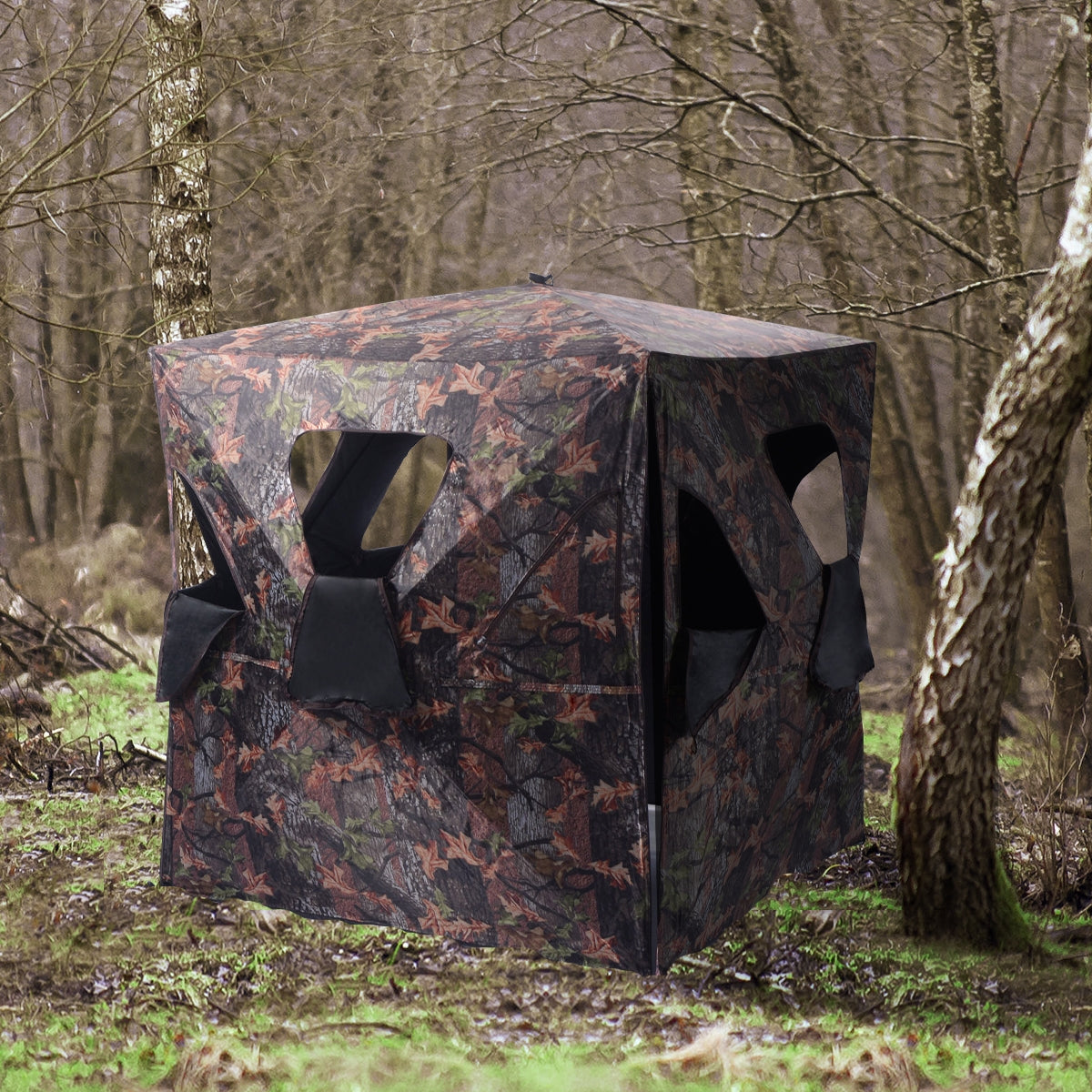 Portable Pop-Up Hunting Blind with 360° View - Style 1