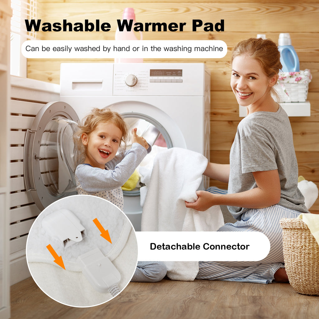 Massage Bed Heating Pad 71x31 Inch - 5 Heat Settings