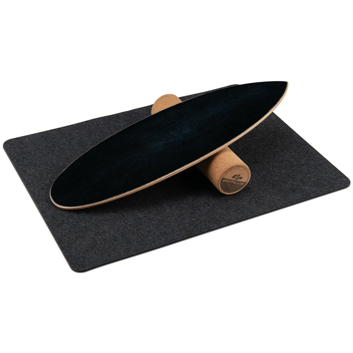 Balance Board Trainer for Core Strength - Black