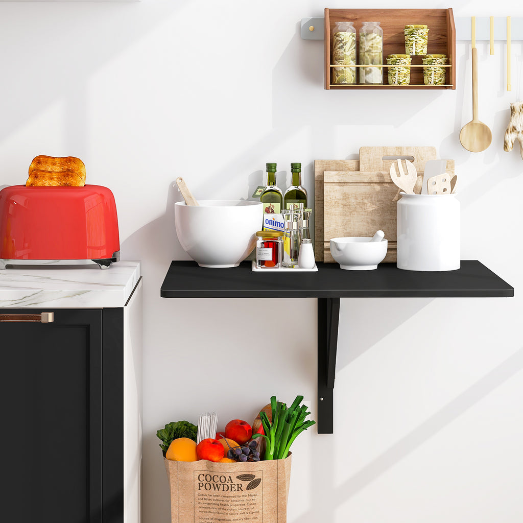 31.5 x 23.5 Inch Folding Wall Mounted Table for Small Spaces