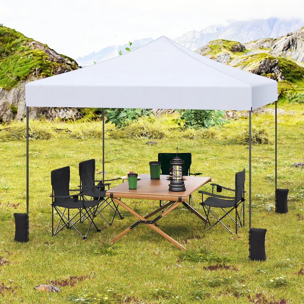 9.5 x Feet Pop up Canopy Tent with Adjustable Heights
