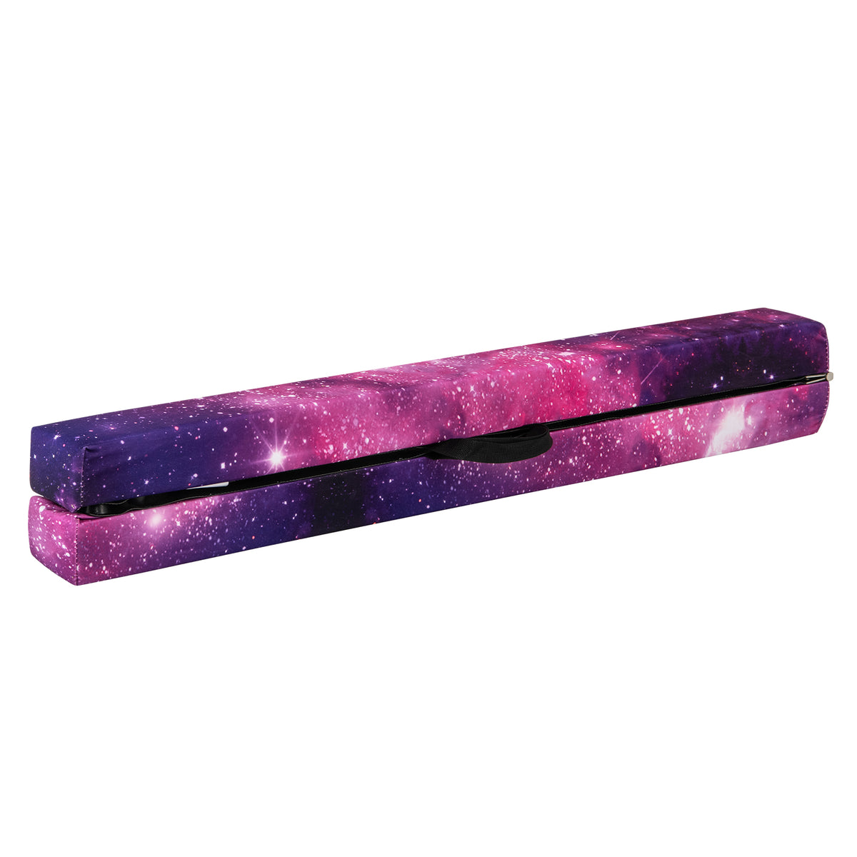 Folding Gymnastics Balance Beam - Multicolor, 9 Ft with Non-Slip Base & Pine Frame