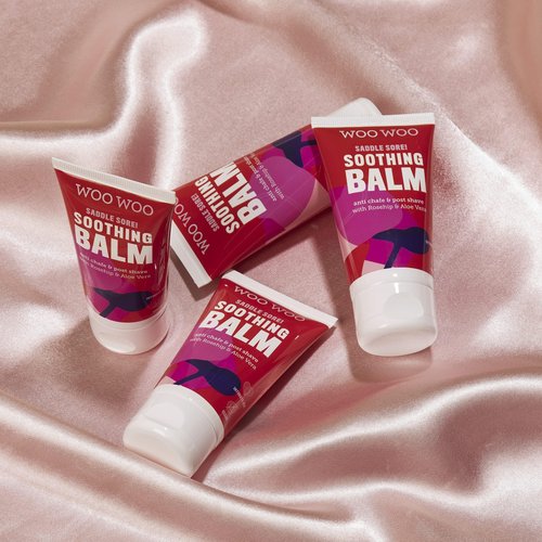 Tame It! Hair Removal Cream 100ml, Jojoba Aloe Vera - Saddle Sore! Soothing Moisturising Balm 50ml, Chamomile Rosehip Oil