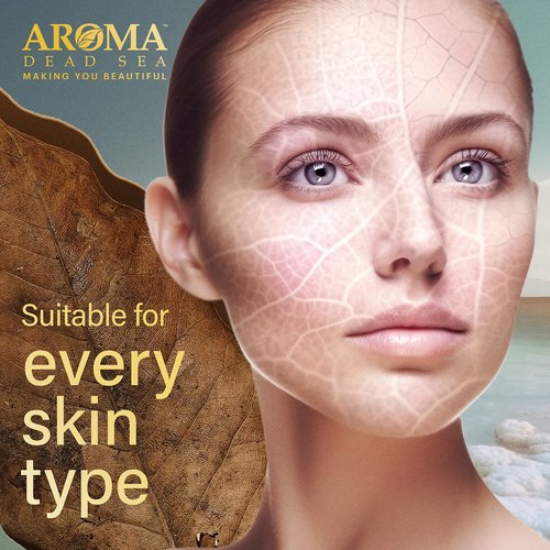 AROMA DEAD SEA Hyaluronic Acid Face Cream - Anti Aging Cream, Day & Night Facial Moisturizer for Face, Anti Wrinkle & Hydrating Face Moisturizer - 3.4 fl.oz (Hyaluronic Acid Face Cream Pack of 2)