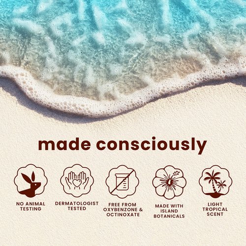 Hawaiian Tropic Skin Nourishing Milk Mineral Sunscreen Lotion SPF 50, 3.4oz | Travel Size Sunscreen Zinc Oxide, Sun Milk, Mineral Sunblock SPF 50, Oxybenzone-Free, 3.4oz (Pack of 2)