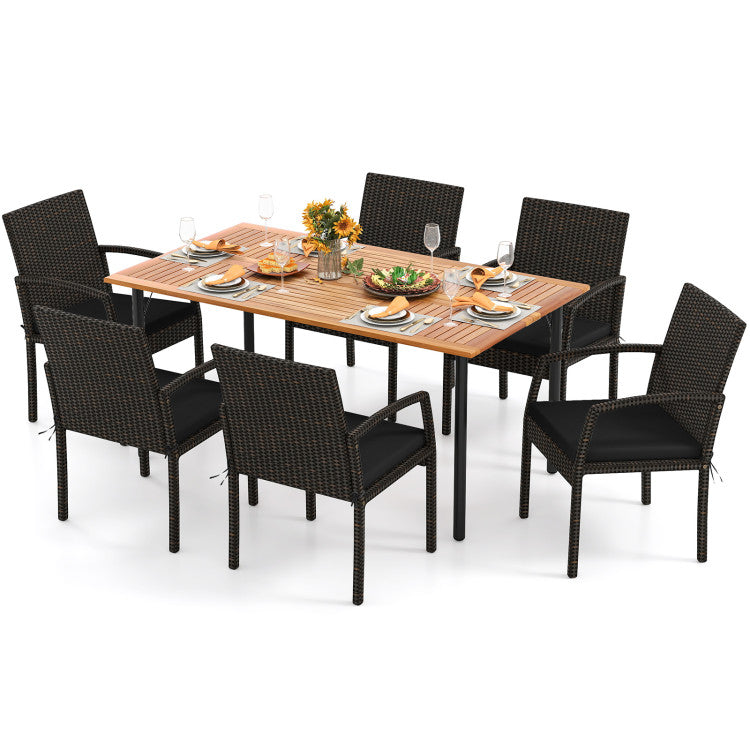 Backyard Retreat Pro Set: All-Weather Gazebo and Dining Combo for