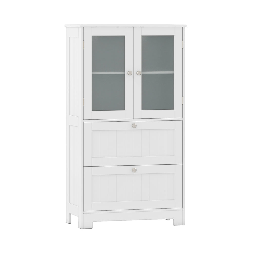Over the Toilet Storage Cabinet with Paper Holder