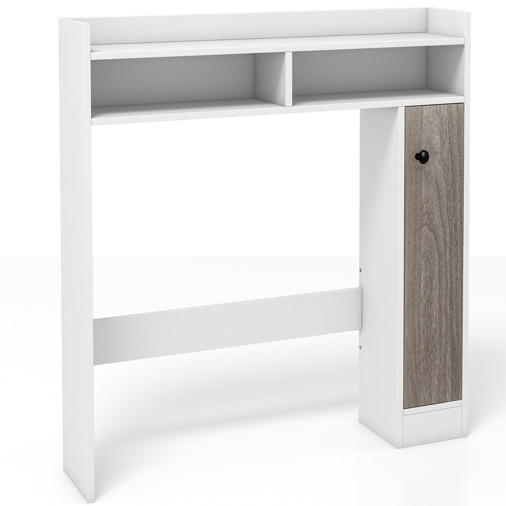 Over-The-Toilet Storage Shelf Space Saving Metal Bathroom Organizer