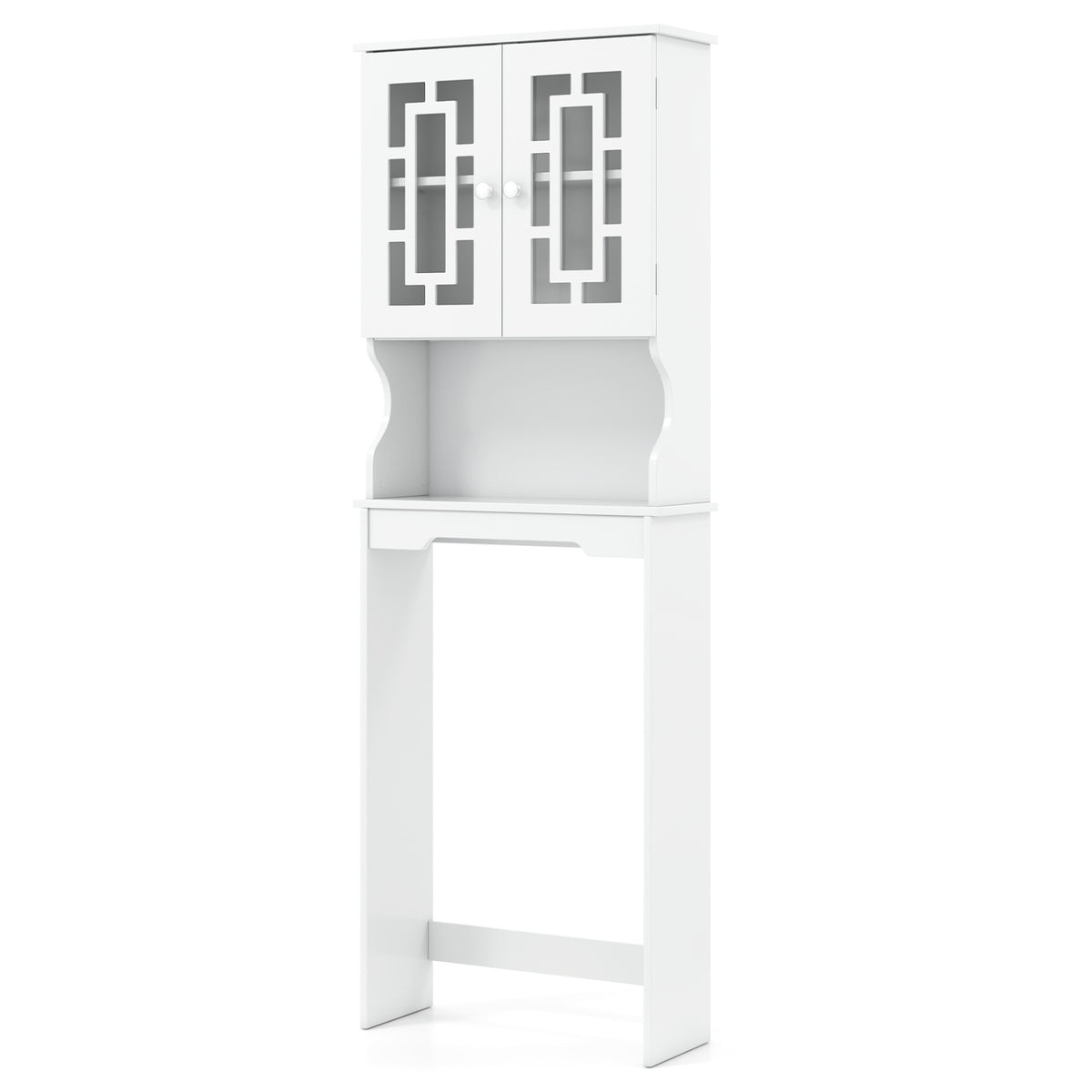 Bathroom Spacesaver Organizer with Adjustable Shelf