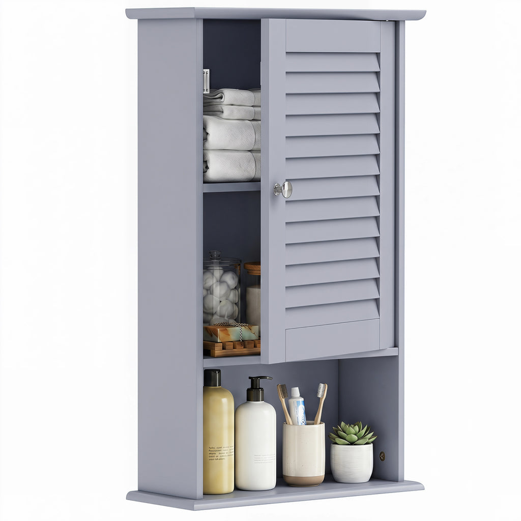 Bathroom Wall Mount Storage Cabinet Single Door with Height