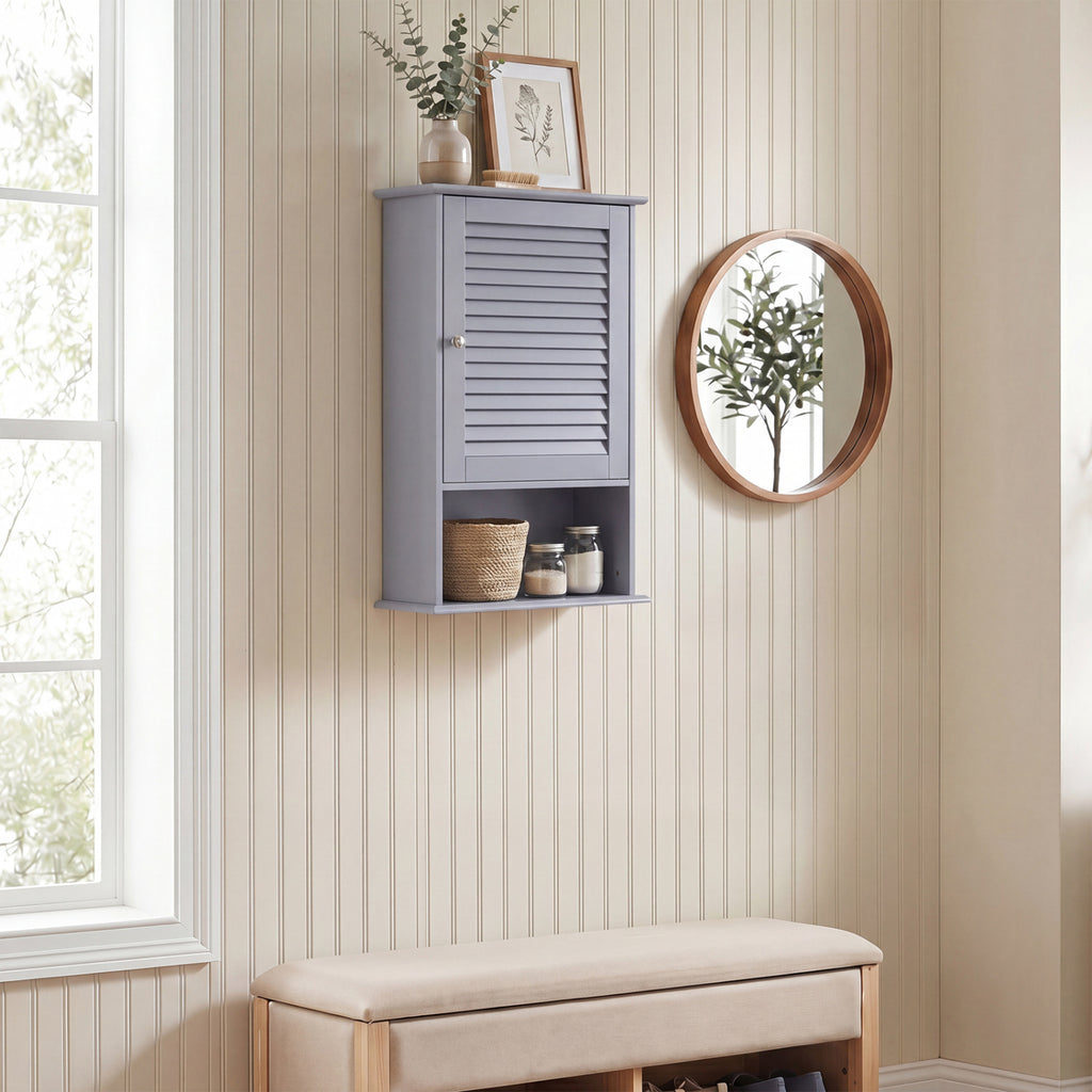 Bathroom Wall Mount Storage Cabinet Single Door with Height