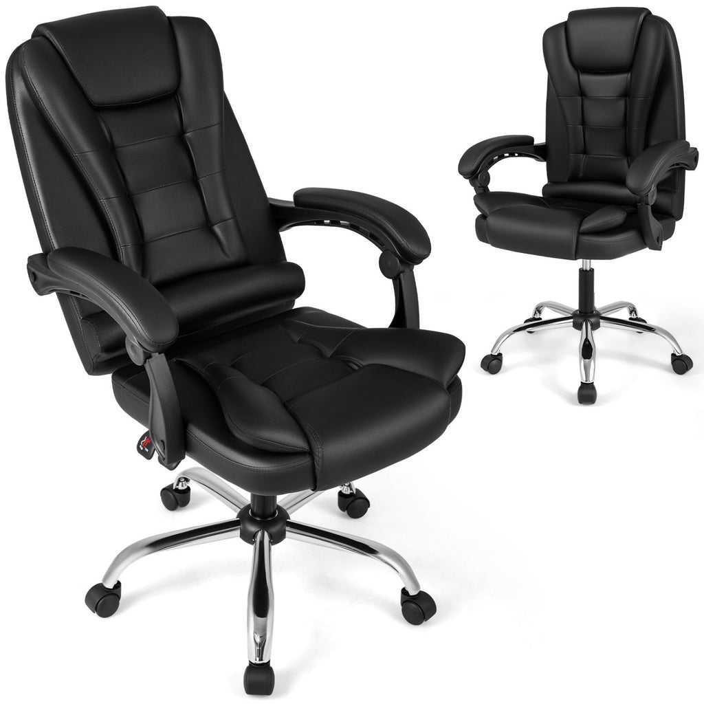 Big High Back Executive Office Chair - Gray