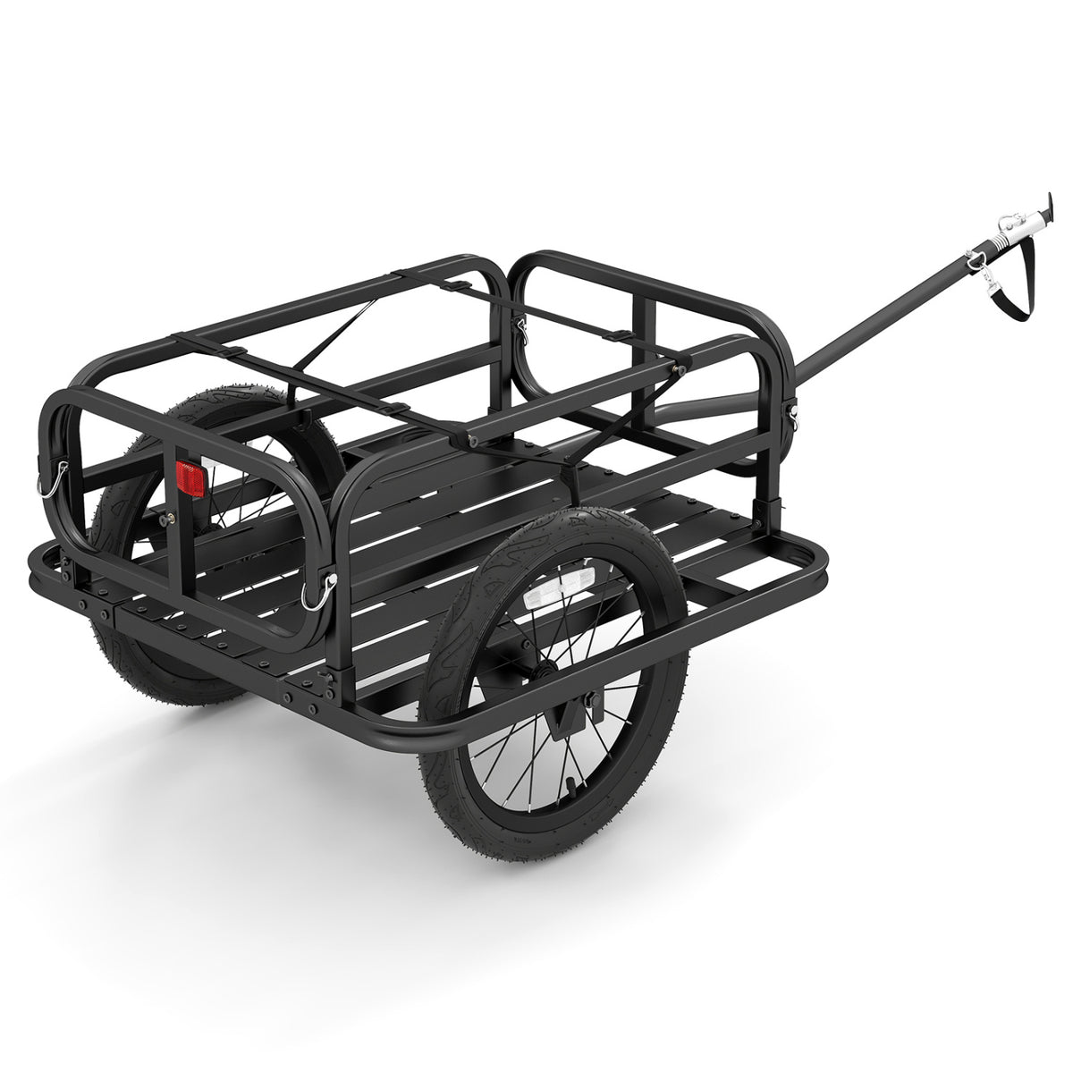 Bike Cargo Trailer Heavy-Duty Bicycle Wagon Cart with Universal Hitch