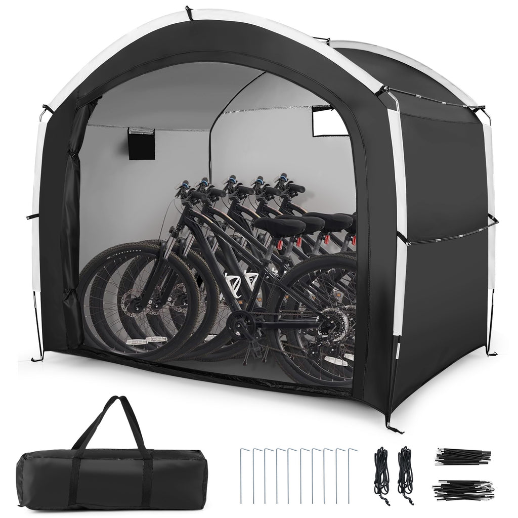 Bike Storage Tent for 5 Bikes - Waterproof Oxford Fabric