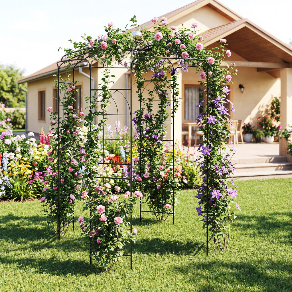 Birdcage Shape Gazebo for Climbing Plants and Wedding Ceremony