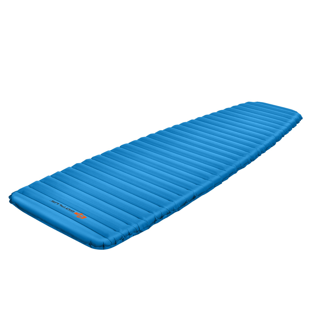 3 Inch Inflatable Camping Sleeping Pad Waterproof - Blue