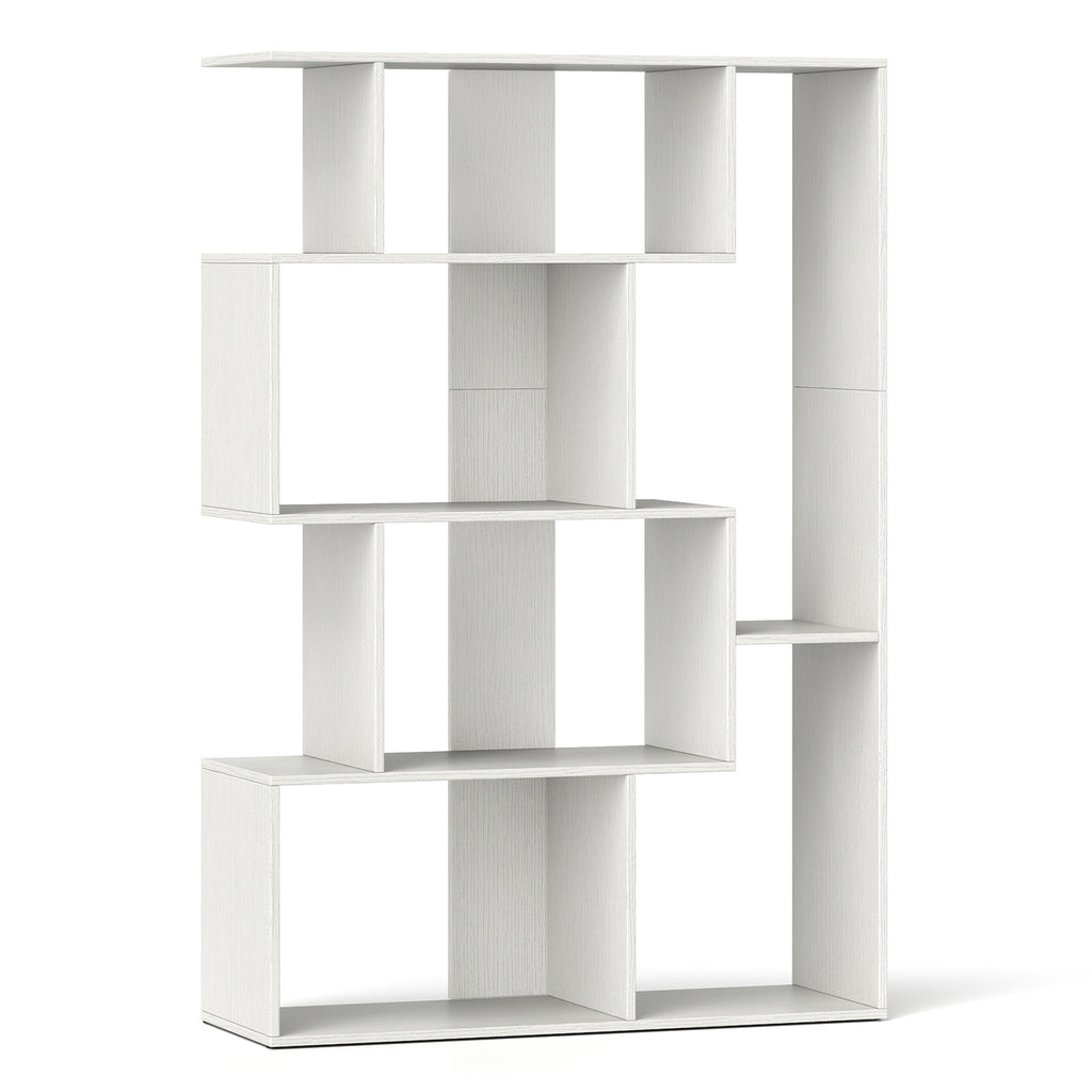47-Inch 6-Cube Bookshelf Organizer - White