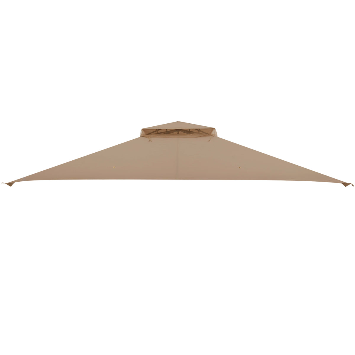 10 x 12 Feet Gazebo Replacement Top, Brown