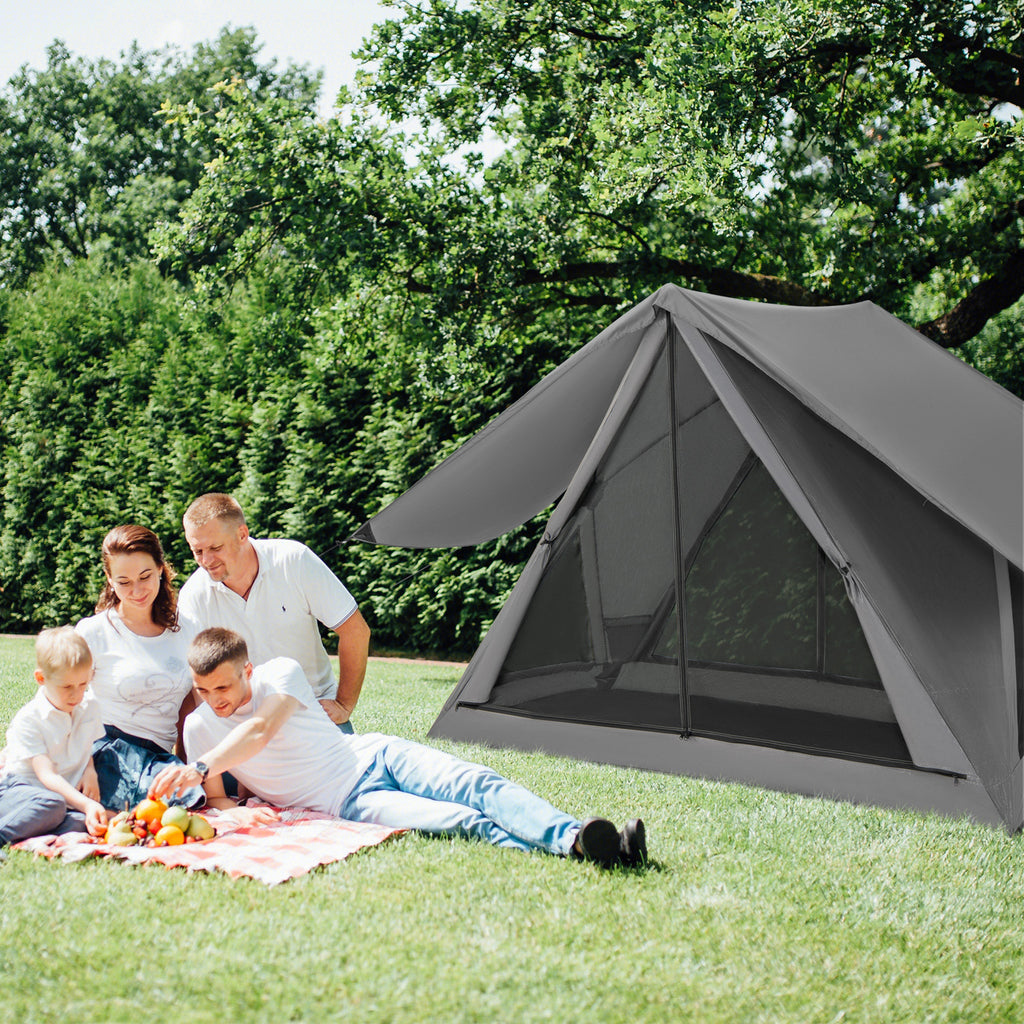 Pop-up Camping Tent for 2-3 People with Carry Bag and Rainfly