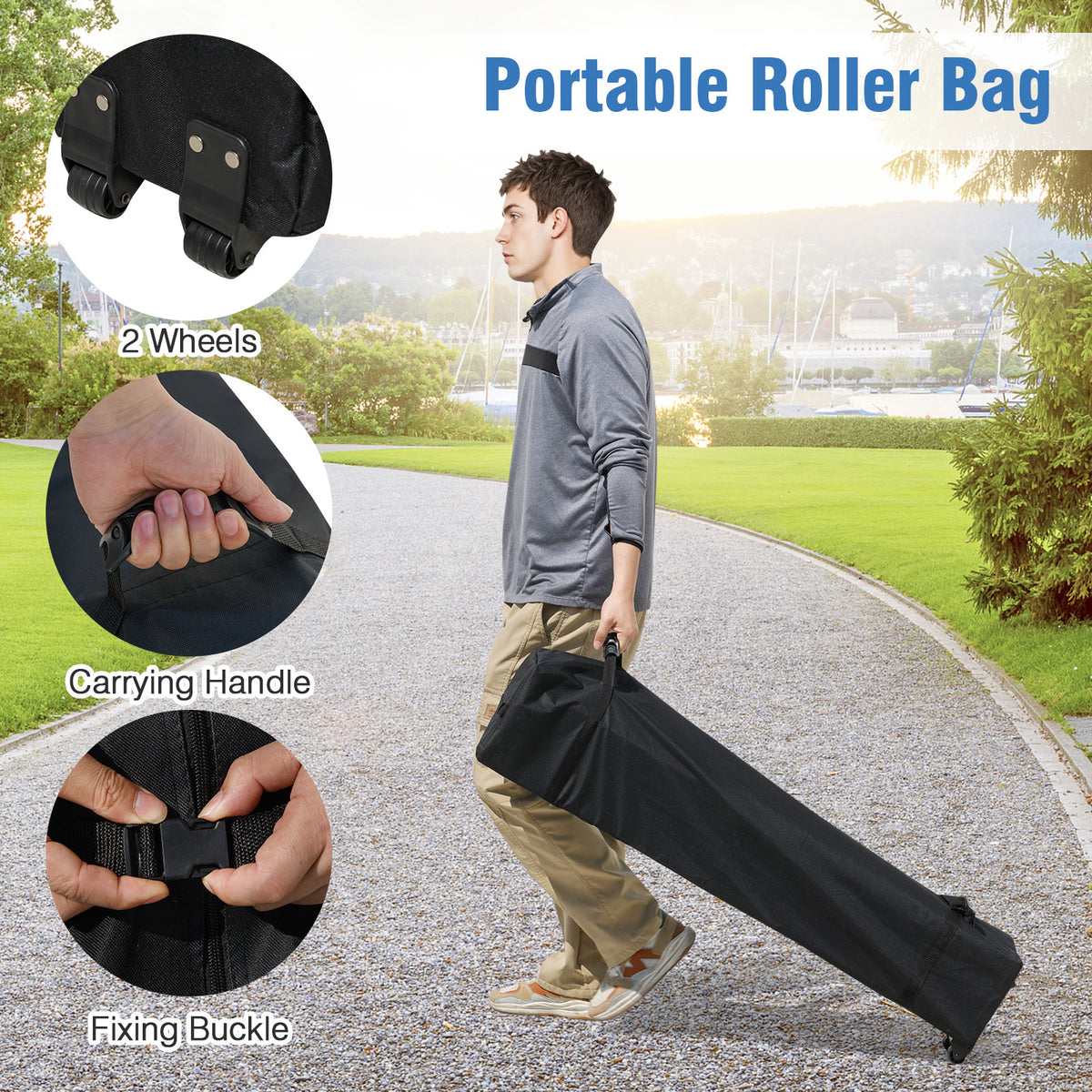 10 X FT Pop up Canopy Tent with 4 Removable Sidewall