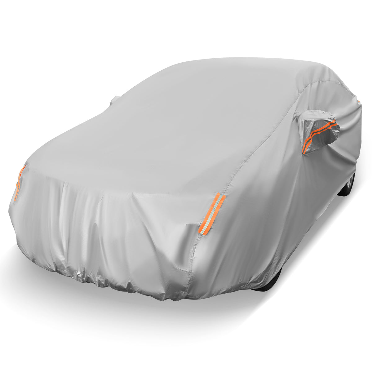 Universal Car Cover 193 Inch - Waterproof UV Protection Sedan