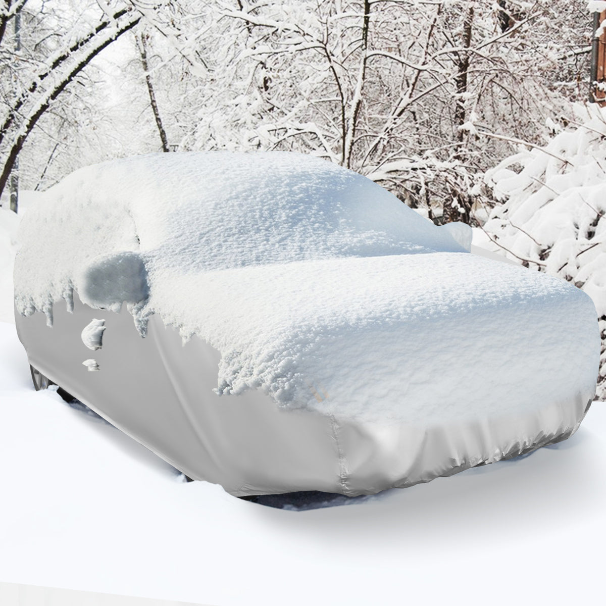 Universal Car Cover 193 Inch - Waterproof UV Protection Sedan