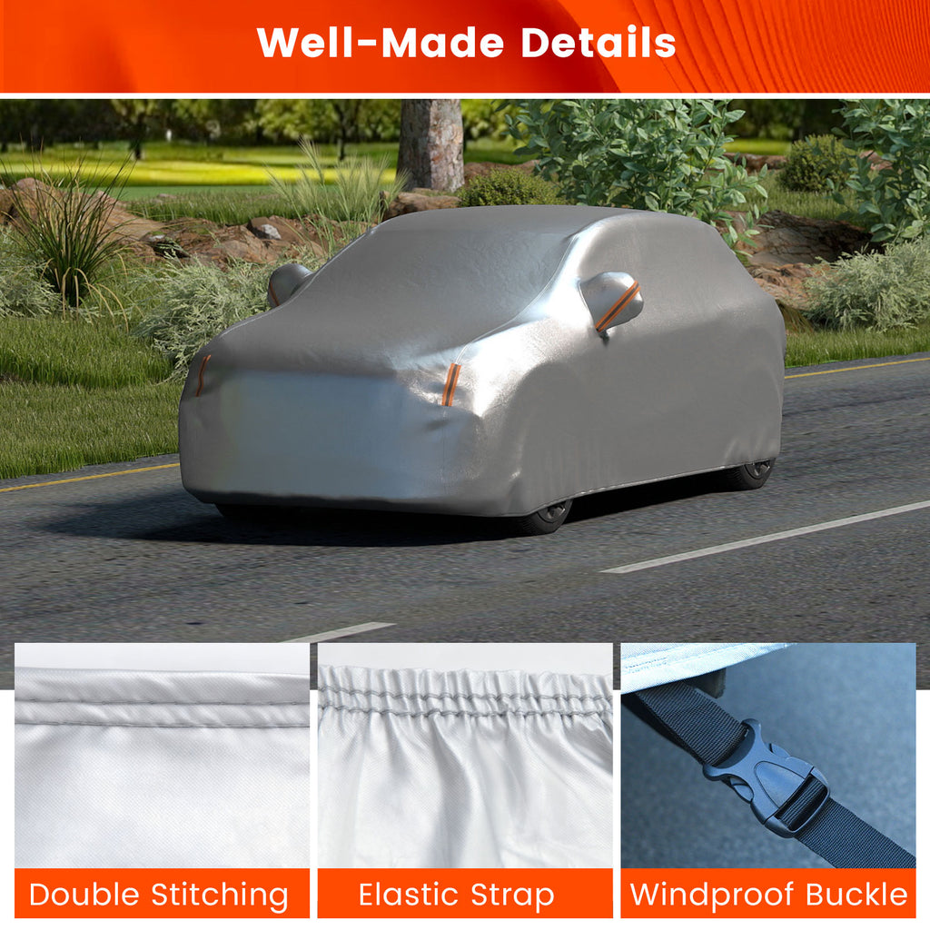 Universal Car Cover 190 Inch - SUV Waterproof UV Protection
