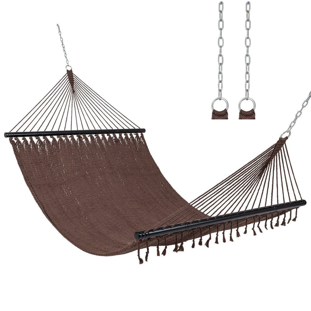 Outdoor Hammock with Detachable Pillow - Red