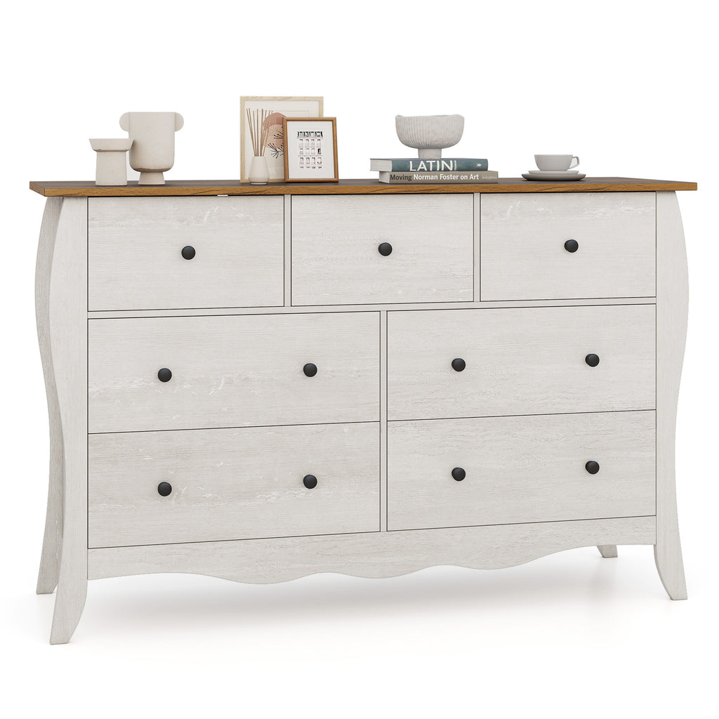 Closet Storage Organizer with 5 Fabric Drawers - Gray