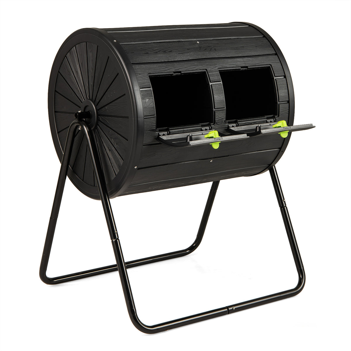 Compost Tumbler 37.5 Gallon Large Outdoor Bin