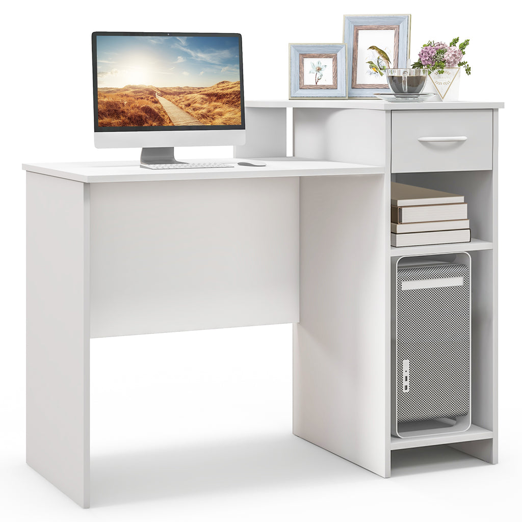Modern Computer Desk with Cabinet