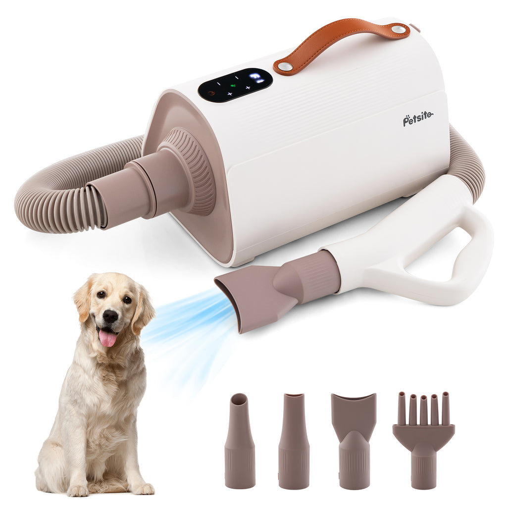Dog Cat Hair Blower with Negative Ion Function and Adjustable Temperature - Variation of THIS listing
