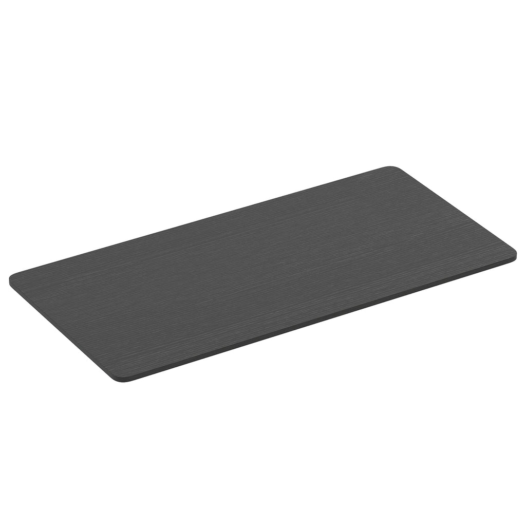 48 x 24 inch Standing Desk Tabletop, Black