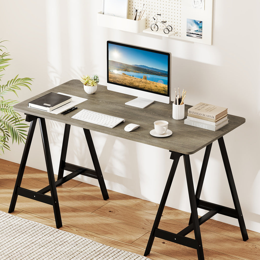 Standing Desk Tabletop 48x24 One-Piece Gray