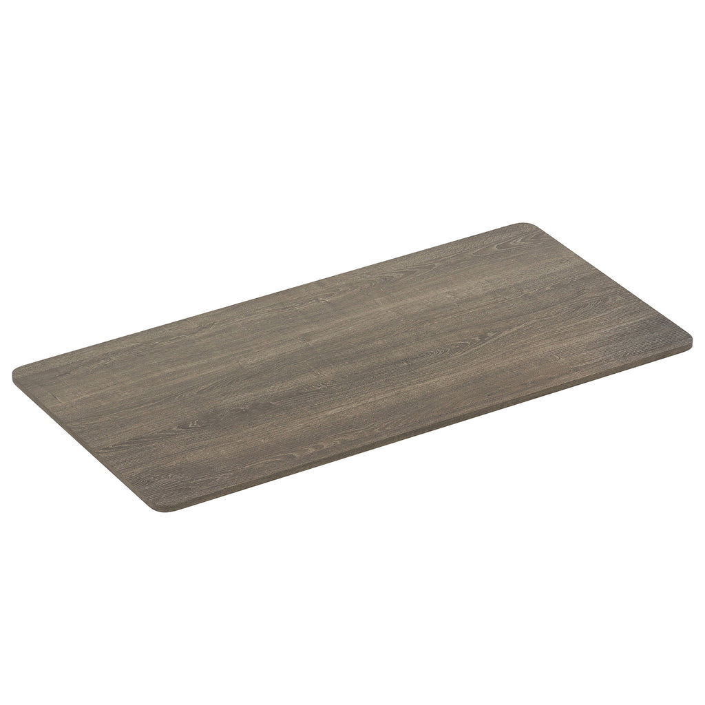 Standing Desk Tabletop 48x24 One-Piece Gray