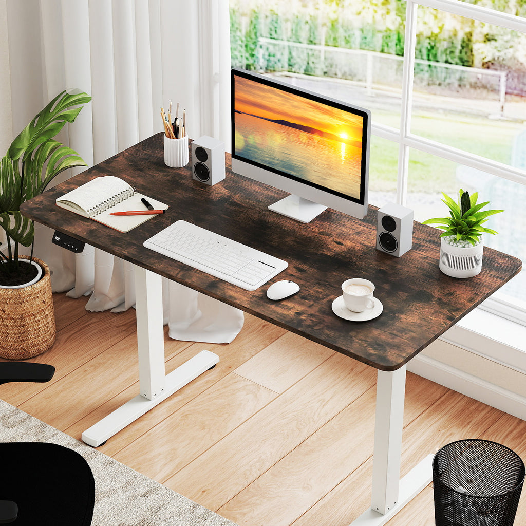 48 x 24 inch Standing Desk Tabletop, Black
