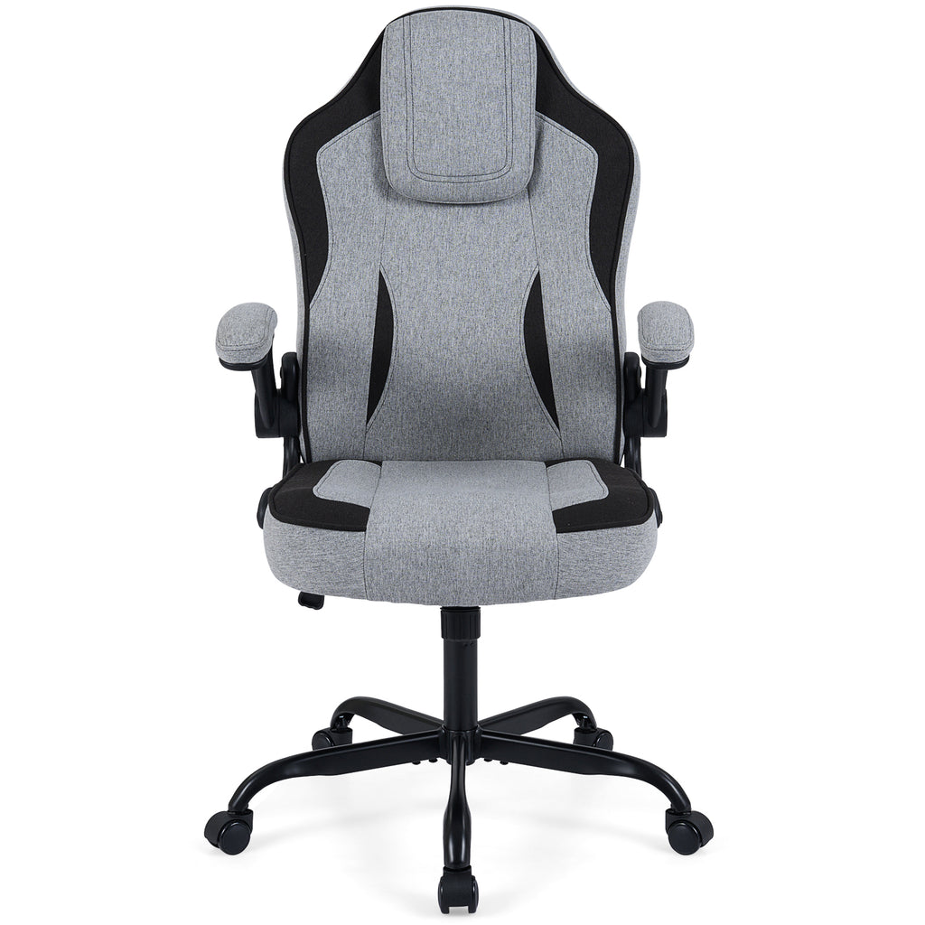 Ergonomic Computer Office Chair with 90° Flip-up Armrests