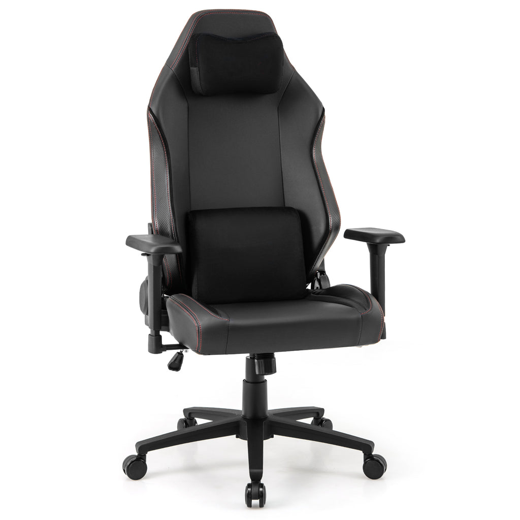 Ergonomic High Back Computer Chair with Magnetic Headrest and Lumbar