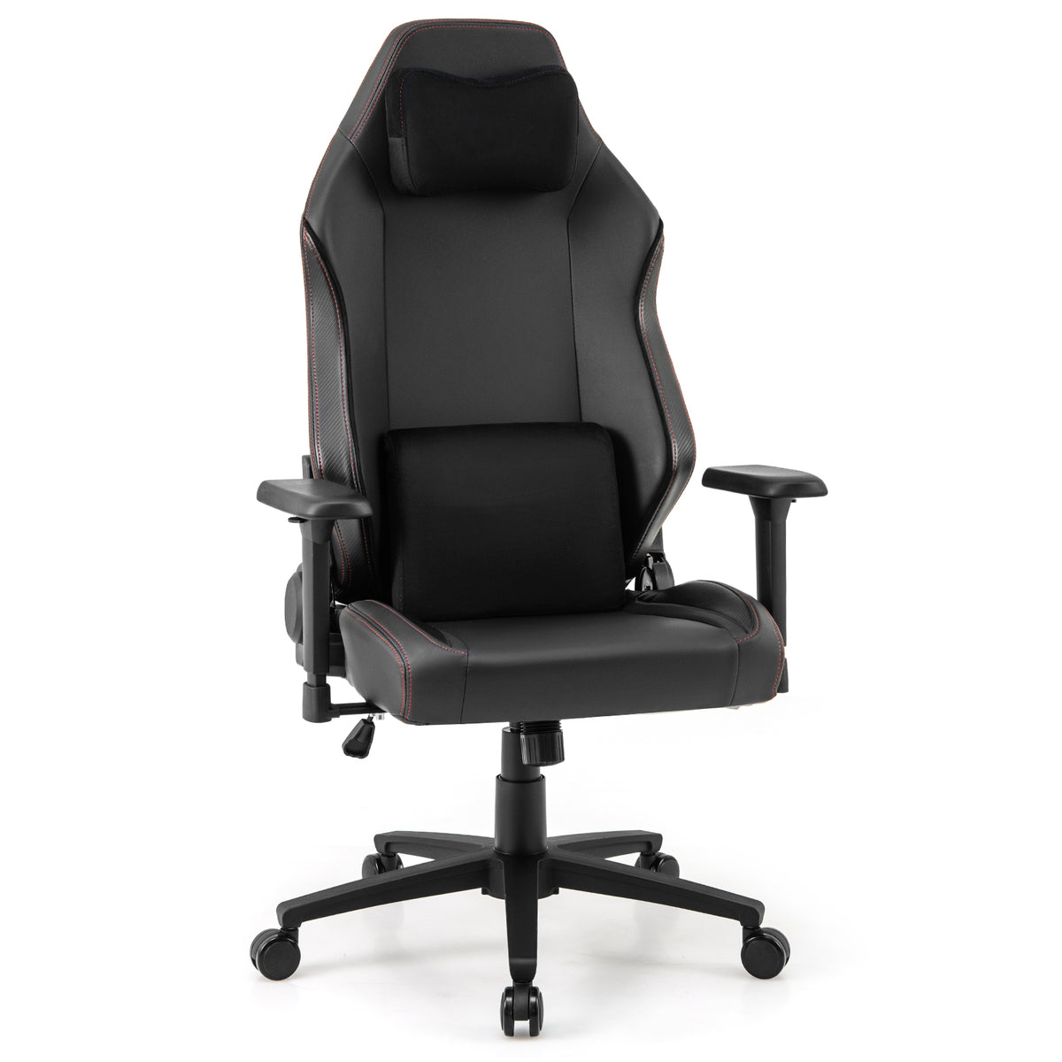 Ergonomic High Back Computer Chair with Magnetic Headrest and Lumbar