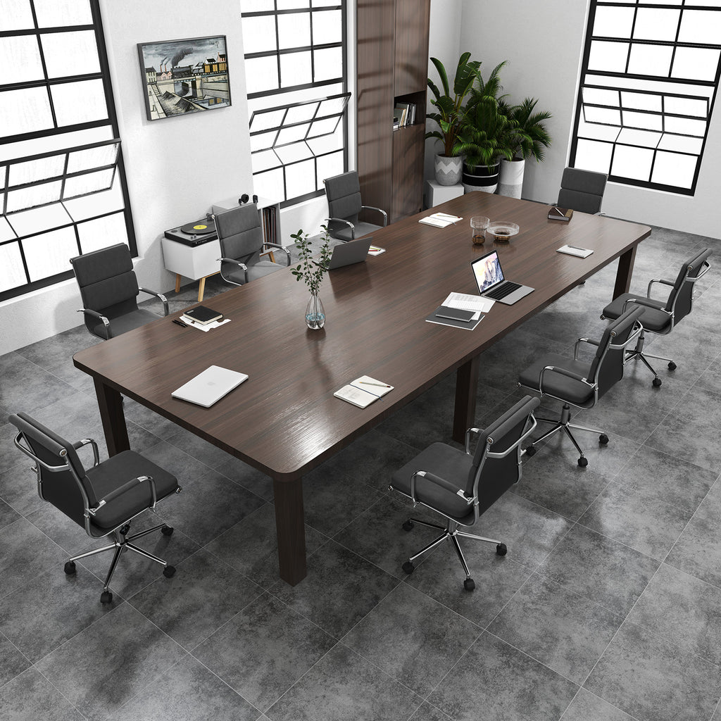Ergonomic Office Chair with Rocking Backrest, Gray Leathaire