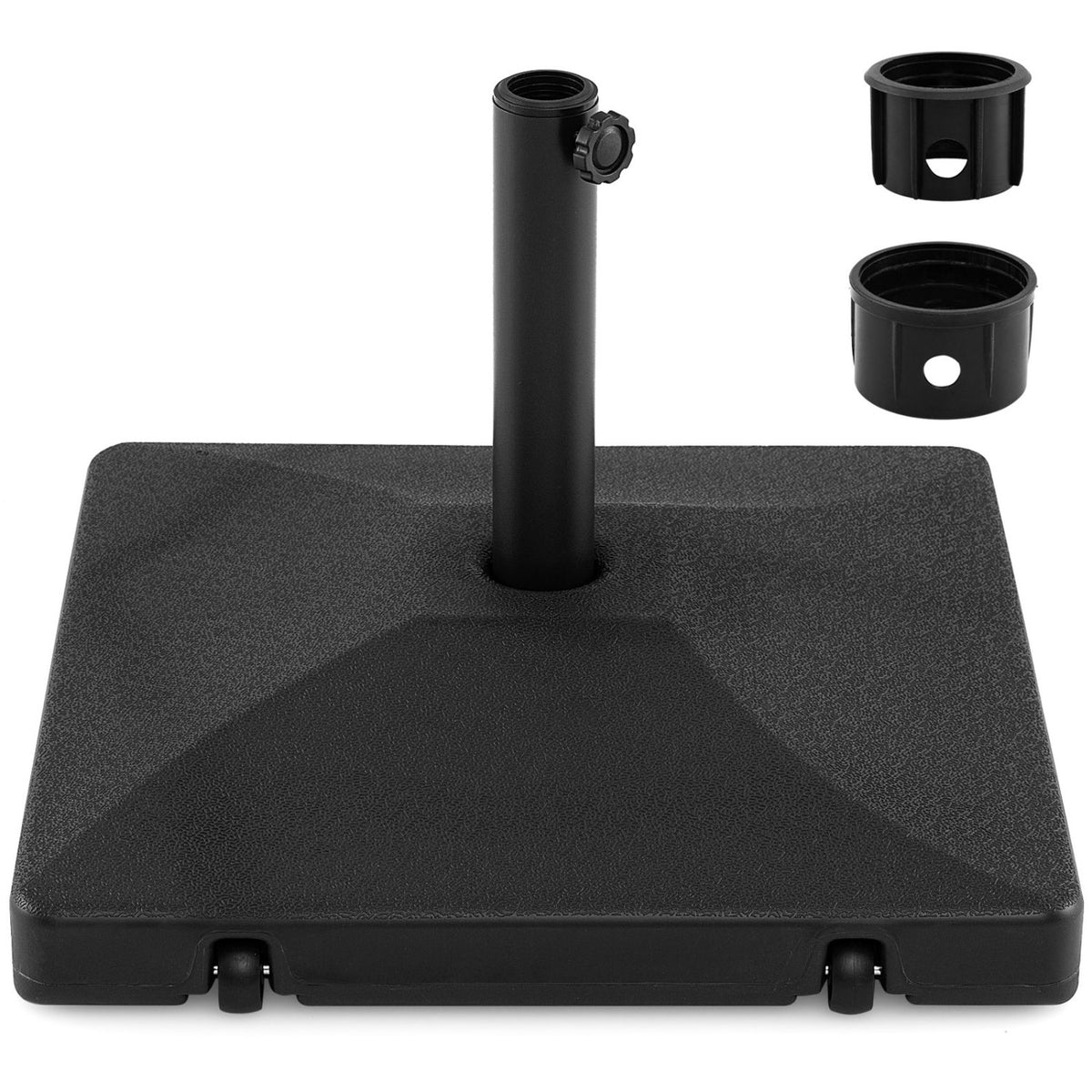 Fillable Umbrella Base 90 LBS Heavy Duty with 2 Wheels