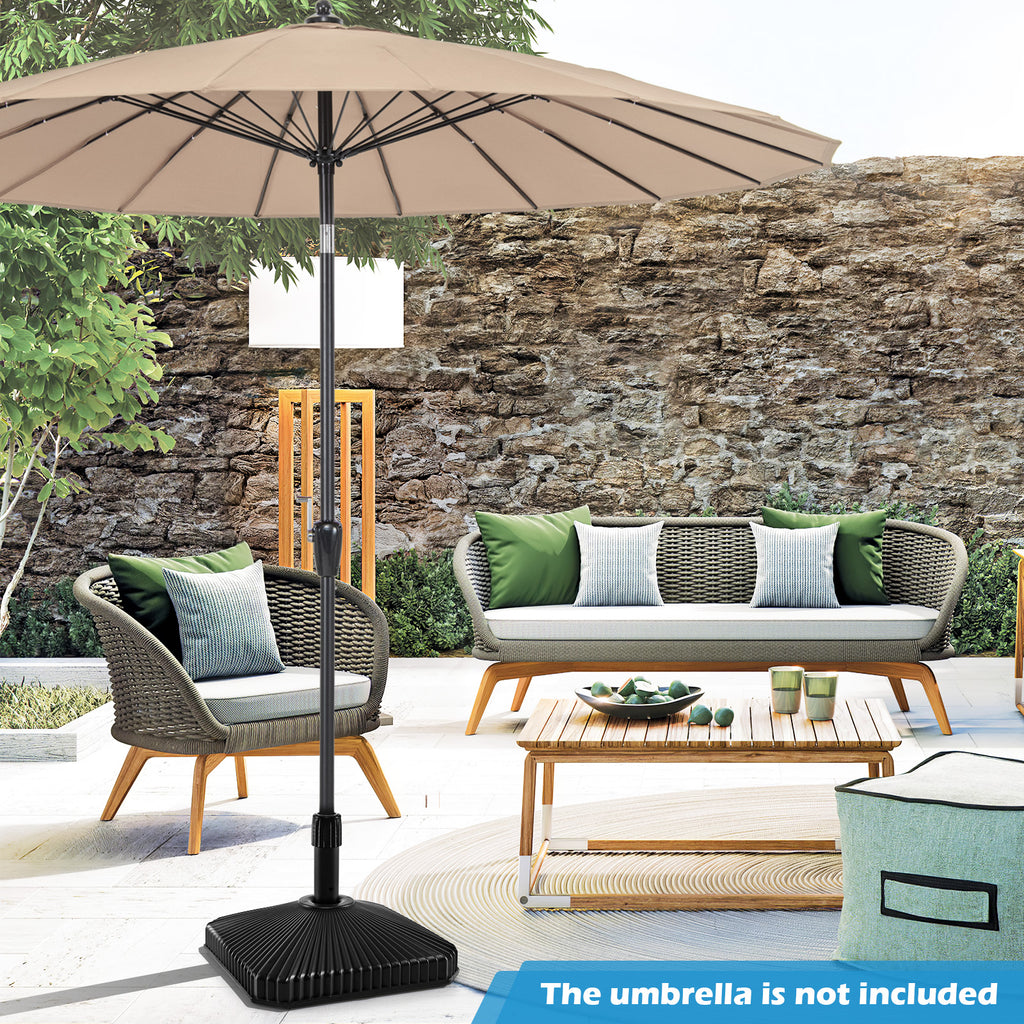 Fillable Umbrella Base, Square - Black