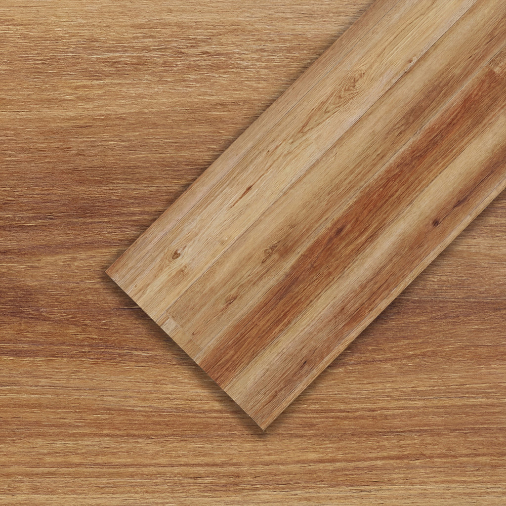 24 Pack Brown Vinyl Floor Tiles Waterproof Vinyl Plank Flooring - Costway