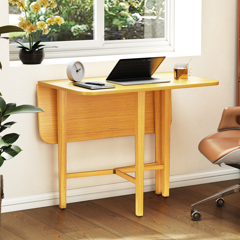 Foldable Dining Table for 2-4 People, Natural